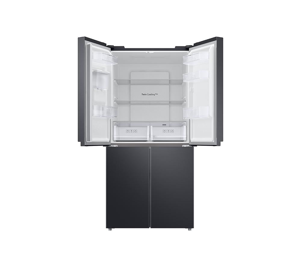 SAMSUNG Series 8 SpaceMax RF48A401EB4/EU Fridge Freezer - Gentle Black Matte