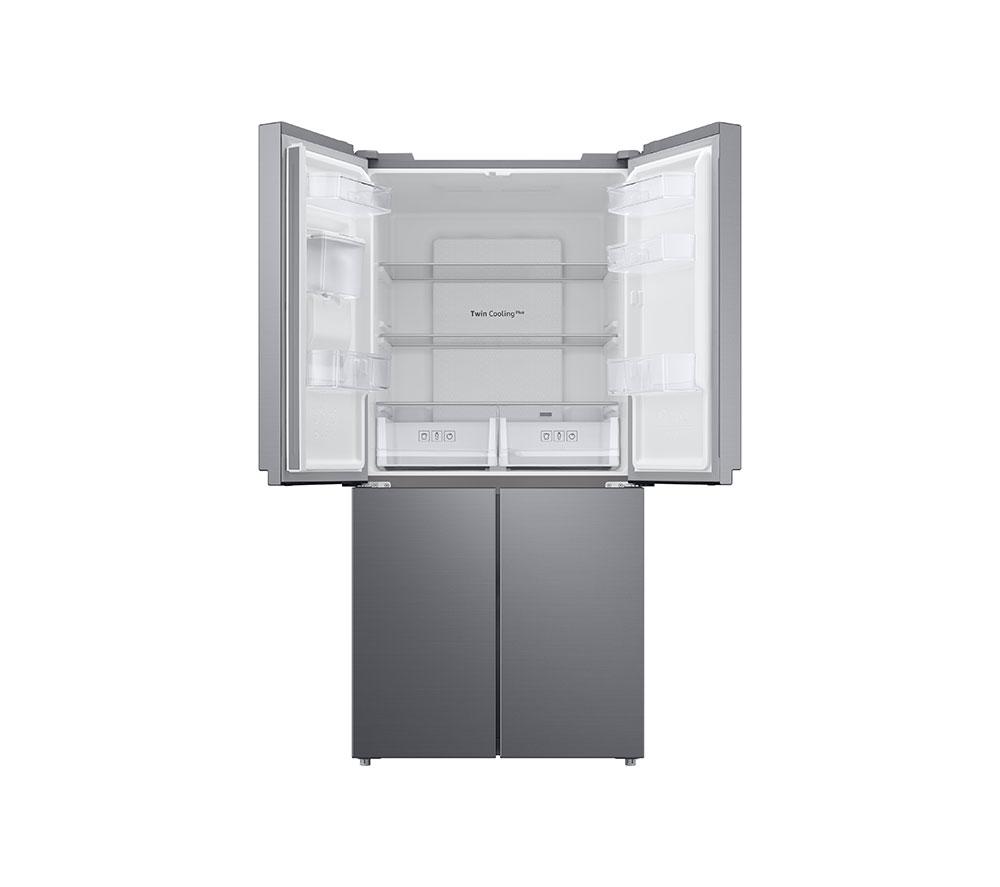 Frigorífico combi SAMSUNG Serie 8 SpaceMax RF48A401EM9/EU - Plata Mate Suave