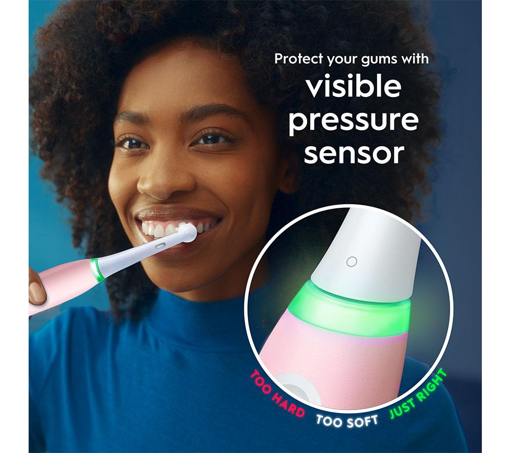 ORAL-B iO 3 Electric Toothbrush - Blush Pink