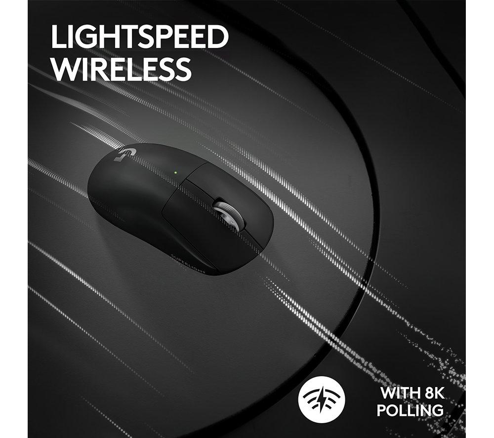 LOGITECH PRO X Superlight 2 Wireless Optical Gaming Mouse - Black