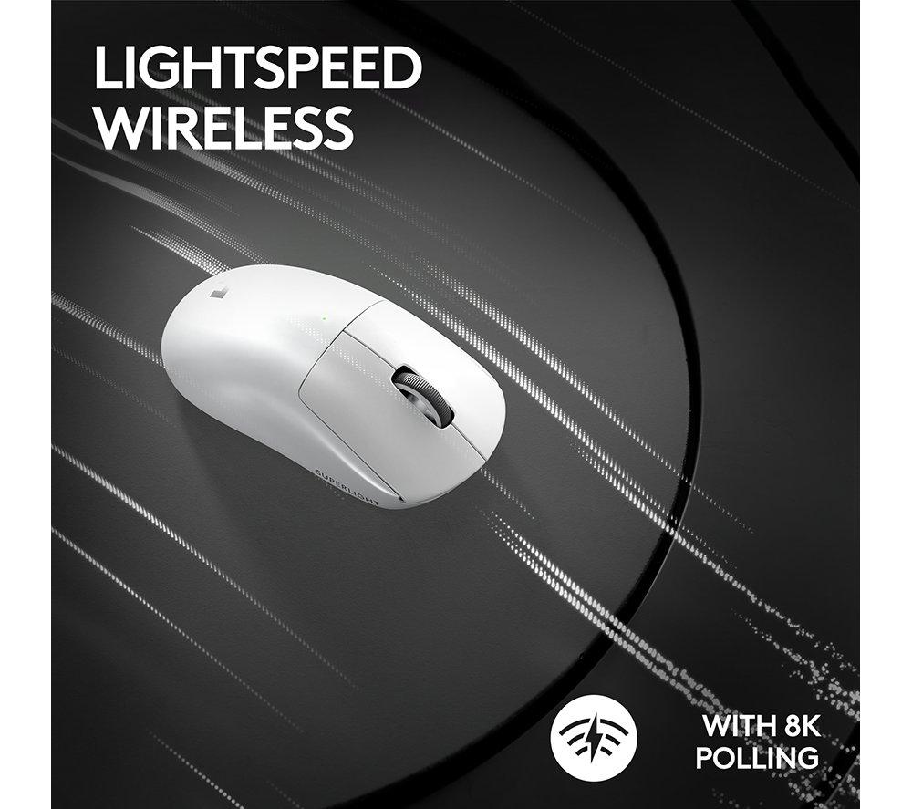 Ratón óptico inalámbrico para gaming LOGITECH PRO X Superlight 2 - Blanco