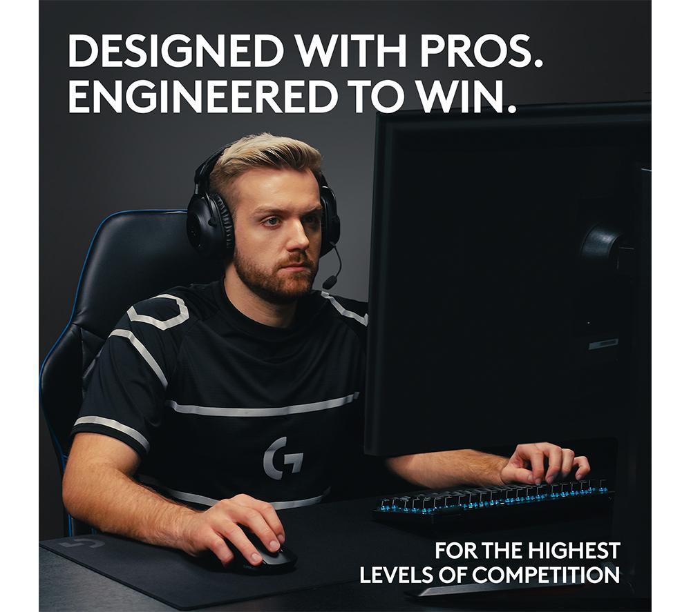 LOGITECH G Pro X TKL LIGHTSPEED Wireless Gaming Keyboard - Black