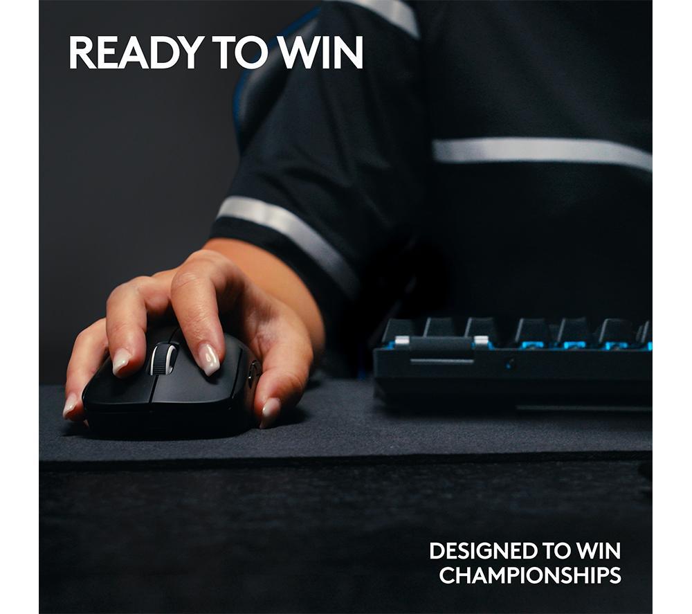 LOGITECH G Pro X TKL LIGHTSPEED Wireless Gaming Keyboard - Black