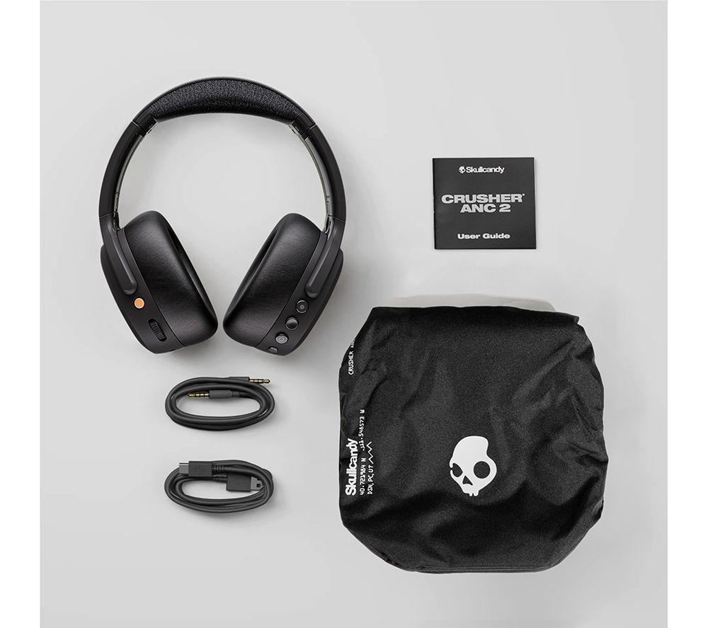 SKULLCANDY Crusher ANC 2 Wireless Bluetooth Noise-Cancelling Headphones - Bone