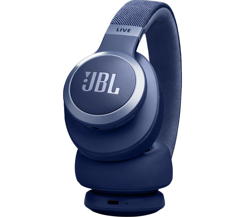JBL Live 770NC Kabellose Bluetooth Noise-Cancelling Kopfhörer – Blau