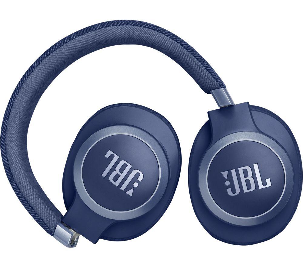 JBL Live 770NC Wireless Bluetooth Noise-Cancelling Headphones - Blue