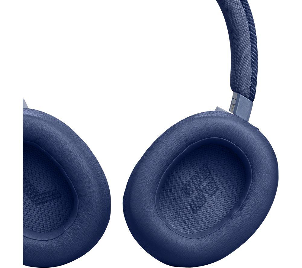 JBL Live 770NC Wireless Bluetooth Noise-Cancelling Headphones - Blue
