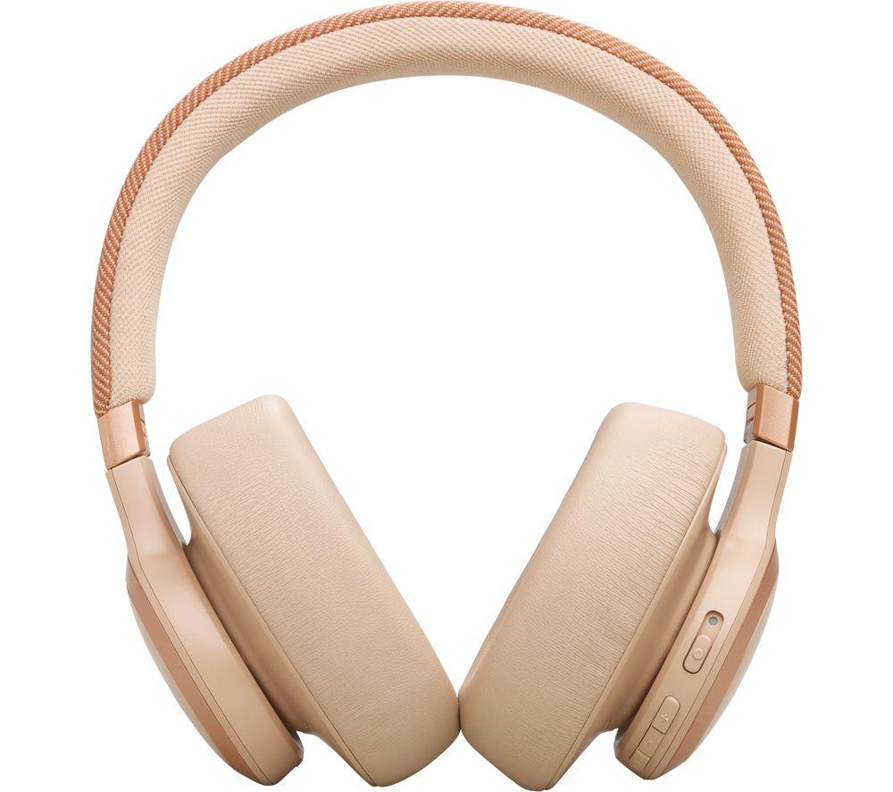 JBL Live 770NC Kabellose Bluetooth Noise-Cancelling Kopfhörer – Sand
