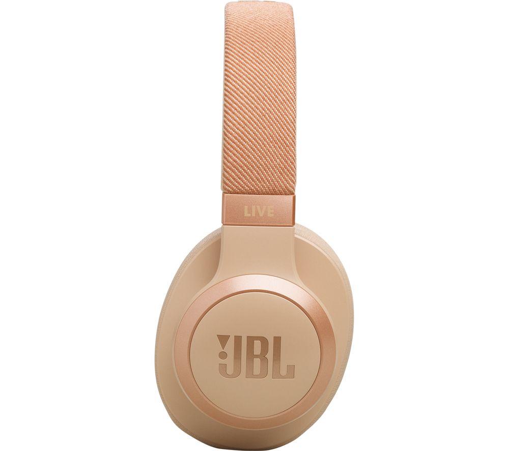 JBL Live 770NC Kabellose Bluetooth Noise-Cancelling Kopfhörer – Sand