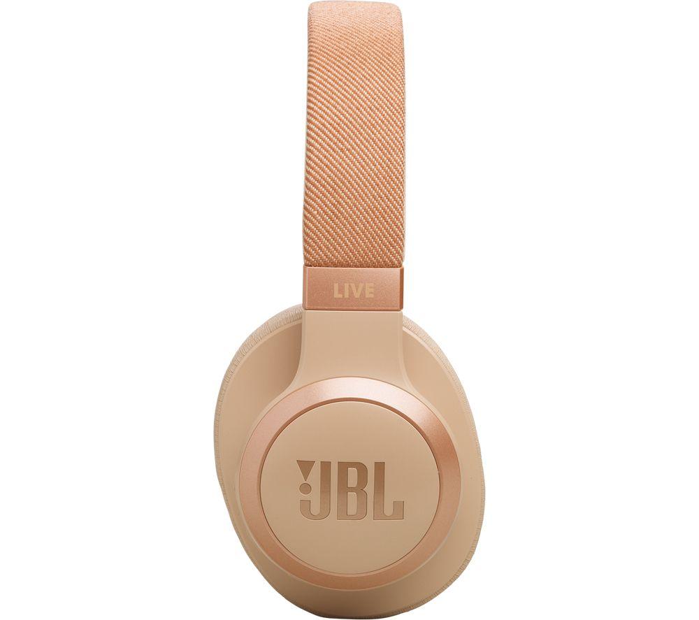 JBL Live 770NC Kabellose Bluetooth Noise-Cancelling Kopfhörer – Sand