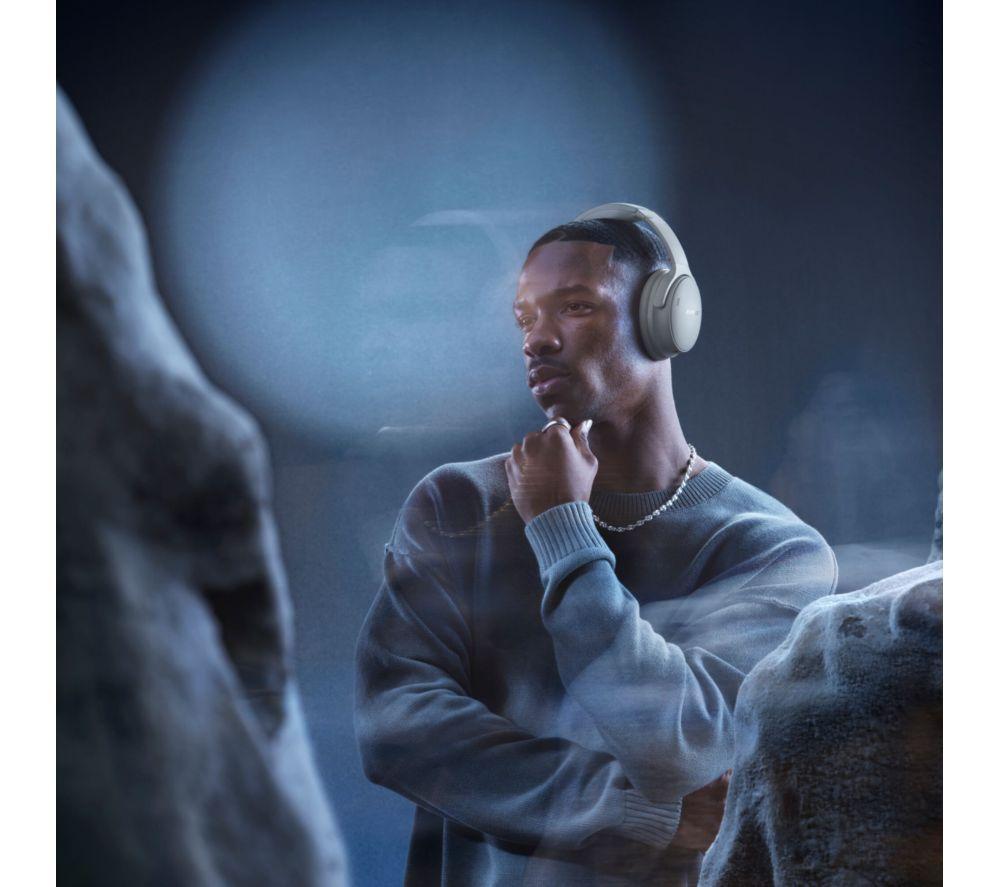BOSE QuietComfort Wireless Bluetooth Noise-Cancelling Headphones - Moonlight Grey
