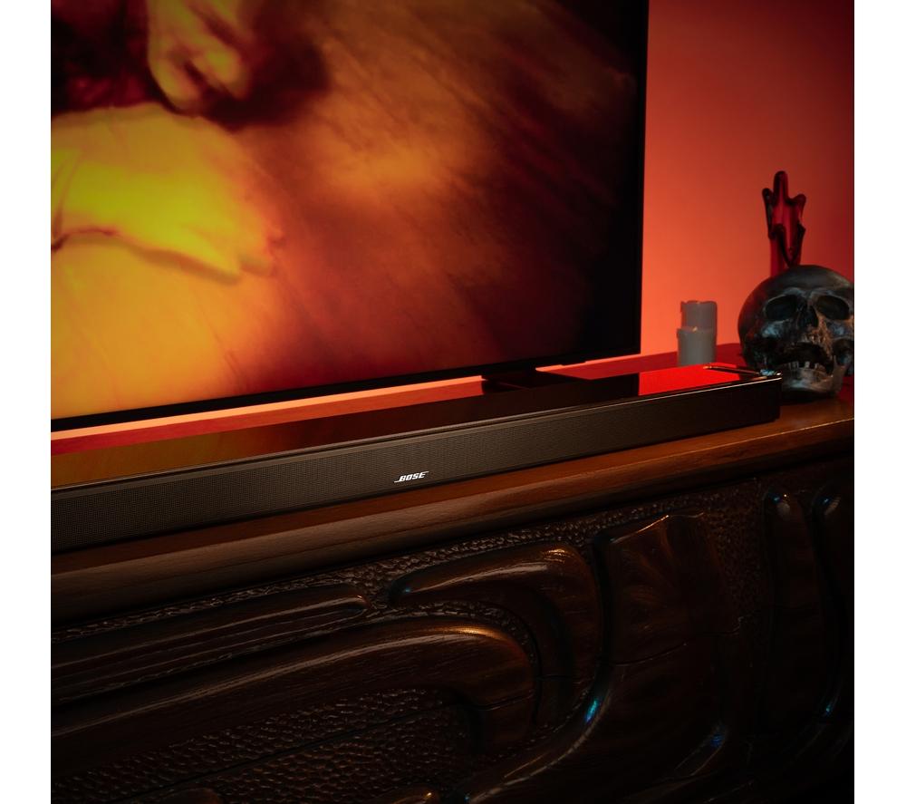 Barra de sonido BOSE Smart Ultra 5.1.2 con Dolby Atmos y Amazon Alexa - Negro