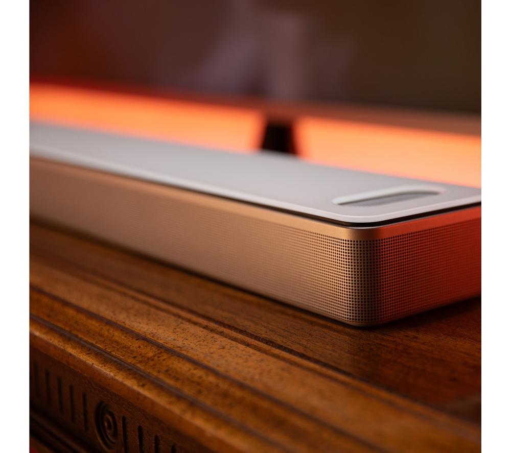 Barra de sonido Bose Smart Ultra 5.1.2 con Dolby Atmos y Amazon Alexa - Blanca