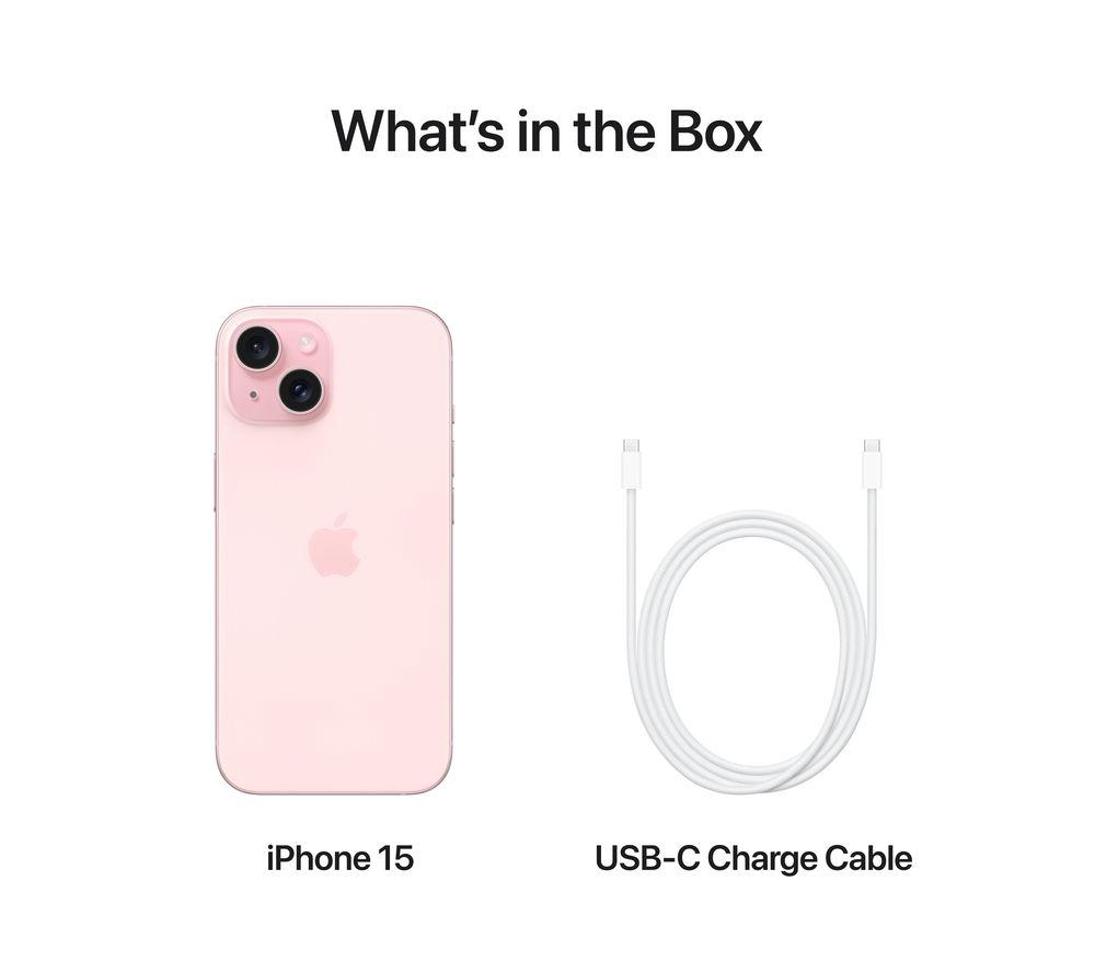 APPLE iPhone 15 - 256 GB, Rosa