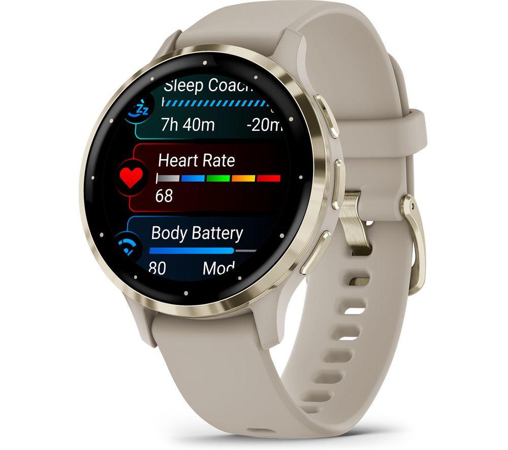 GARMIN Venu 3S - Soft Gold & French Grey