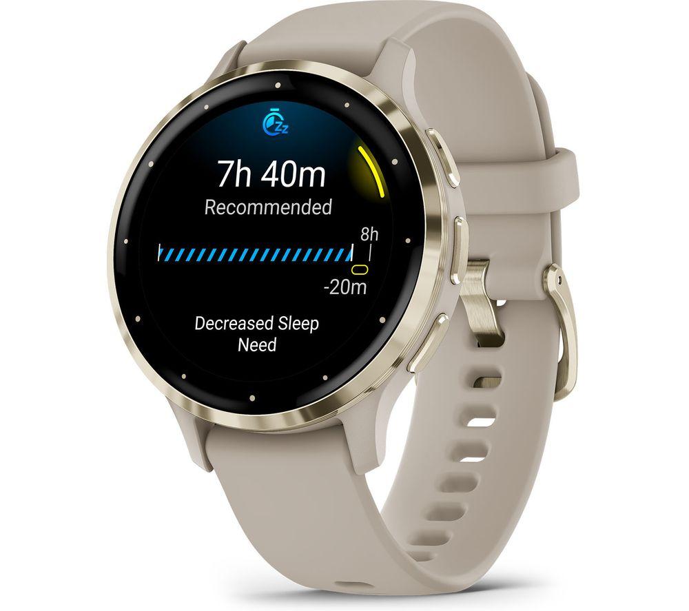 GARMIN Venu 3S - Soft Gold & French Grey