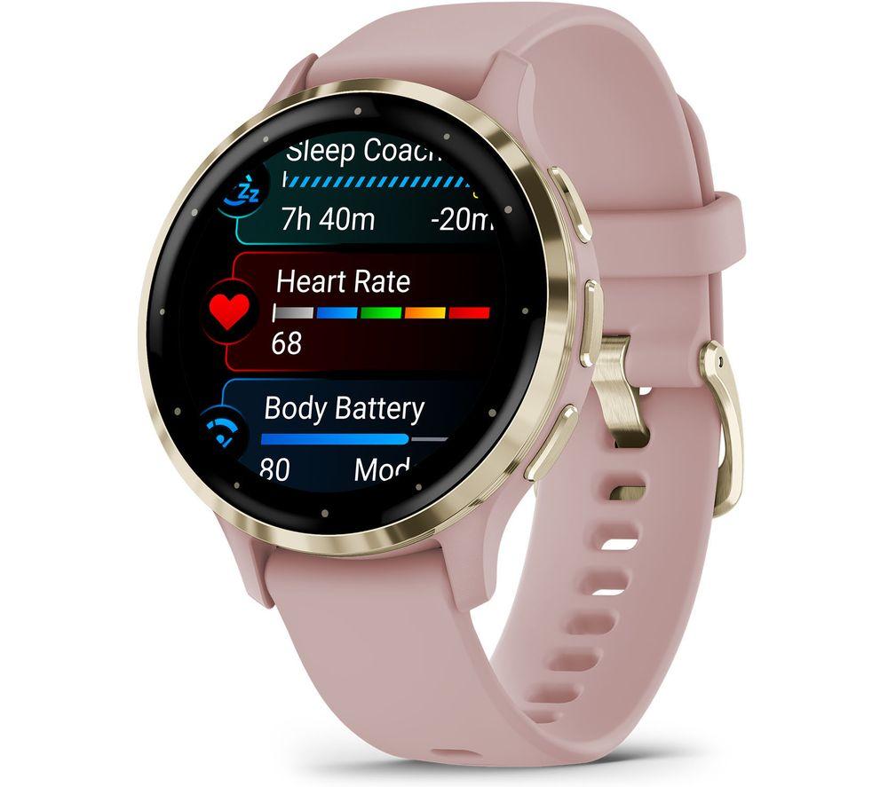 GARMIN Venu 3S - Soft Gold & Dust Rose