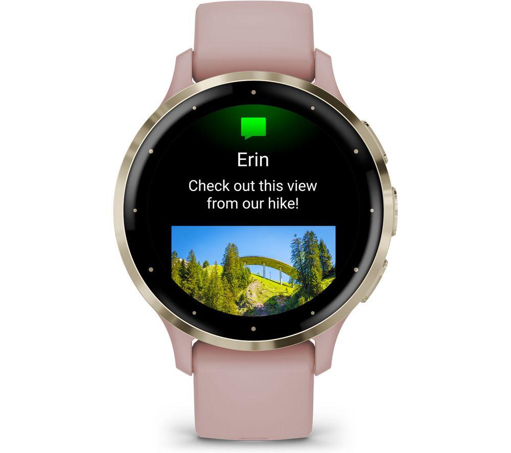 GARMIN Venu 3S - Soft Gold & Dust Rose