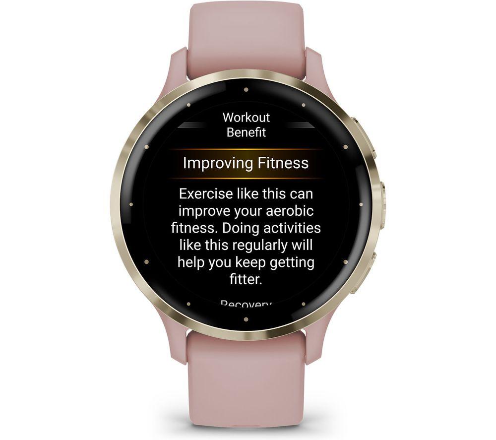 GARMIN Venu 3S - Soft Gold & Dust Rose