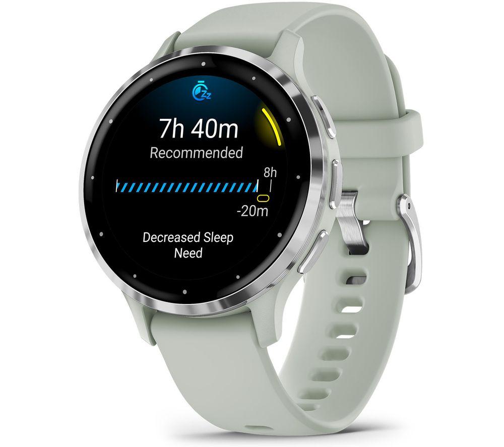 GARMIN Venu 3S - Plata y Gris Salvia
