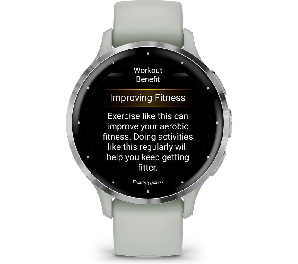 GARMIN Venu 3S - Plata y Gris Salvia