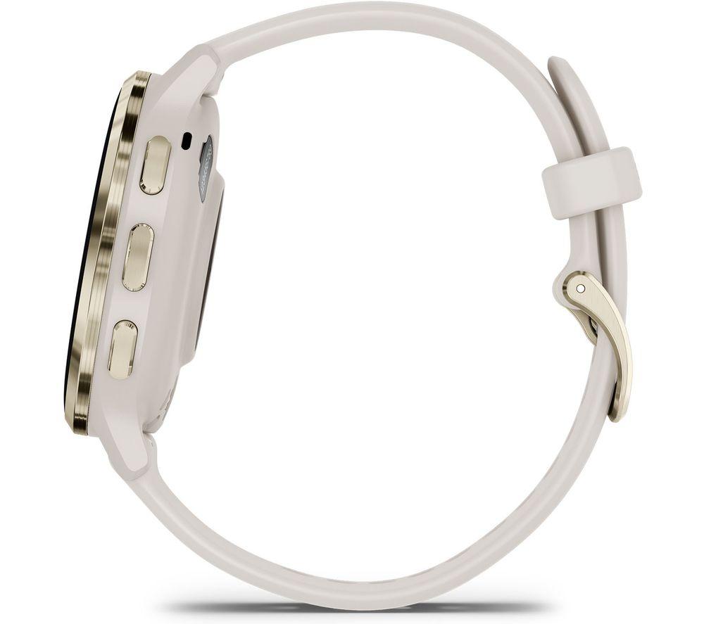 GARMIN Venu 3S - Dorado suave y Marfil