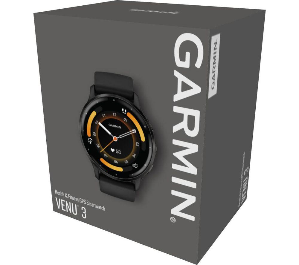 GARMIN Venu 3 – Schiefer & Schwarz