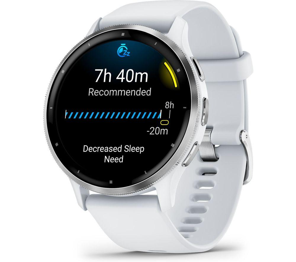 GARMIN Venu 3 - Silver & Whitestone