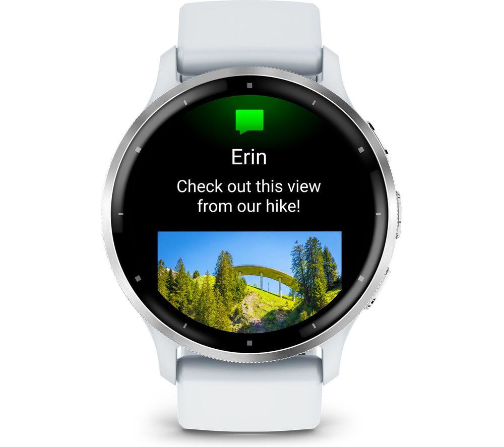 GARMIN Venu 3 - Silver & Whitestone
