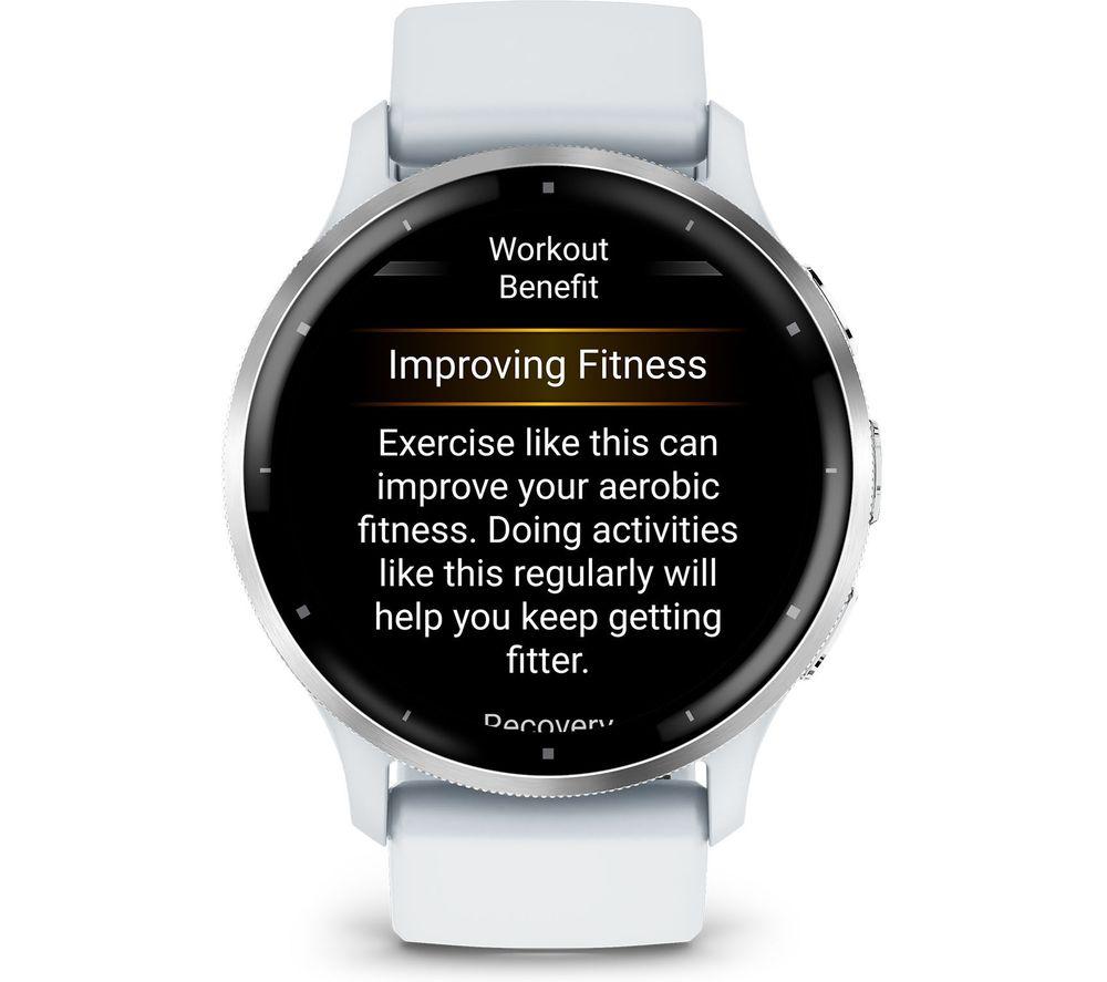 GARMIN Venu 3 - Silver & Whitestone