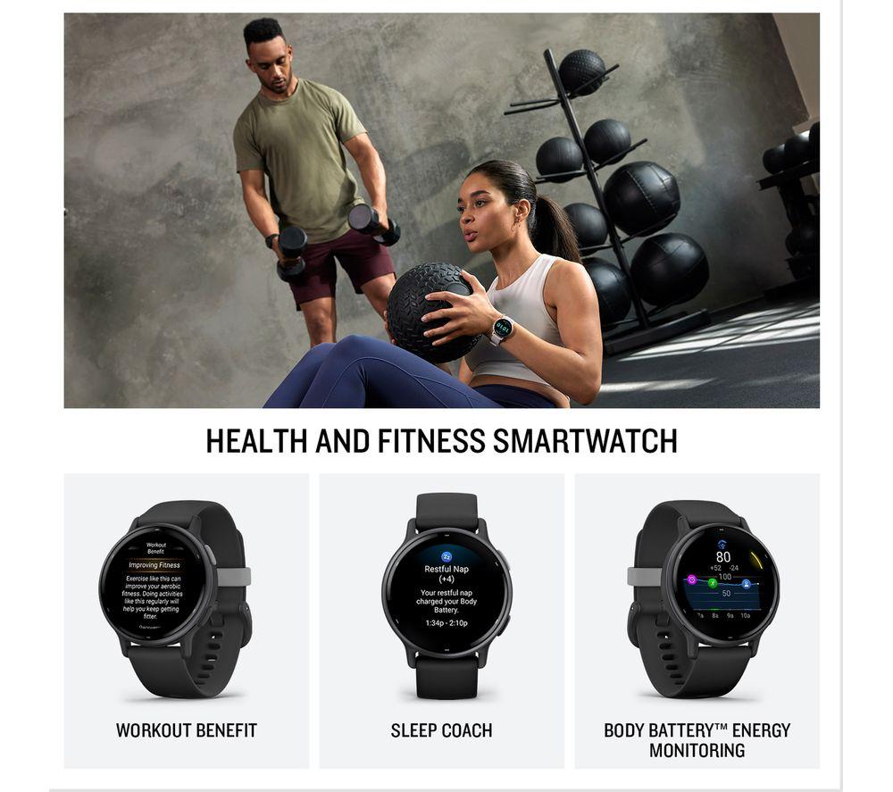 GARMIN vivoactive 5 Smartwatch - Metallic Navy