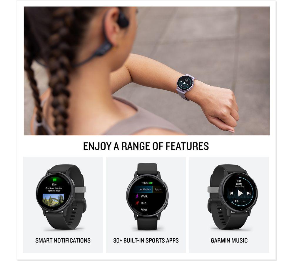 GARMIN vivoactive 5 Smartwatch – Cremegold & Elfenbein