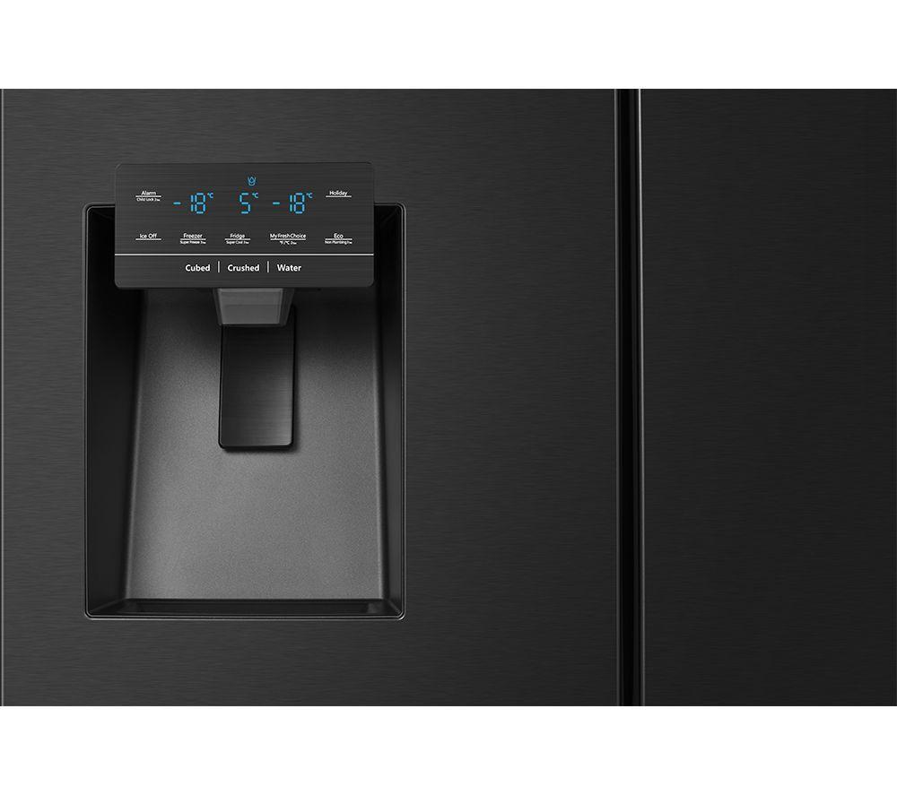 HISENSE PureFlat RF728N4SBFE Frigorífico Congelador Inteligente - Acero Inoxidable Negro