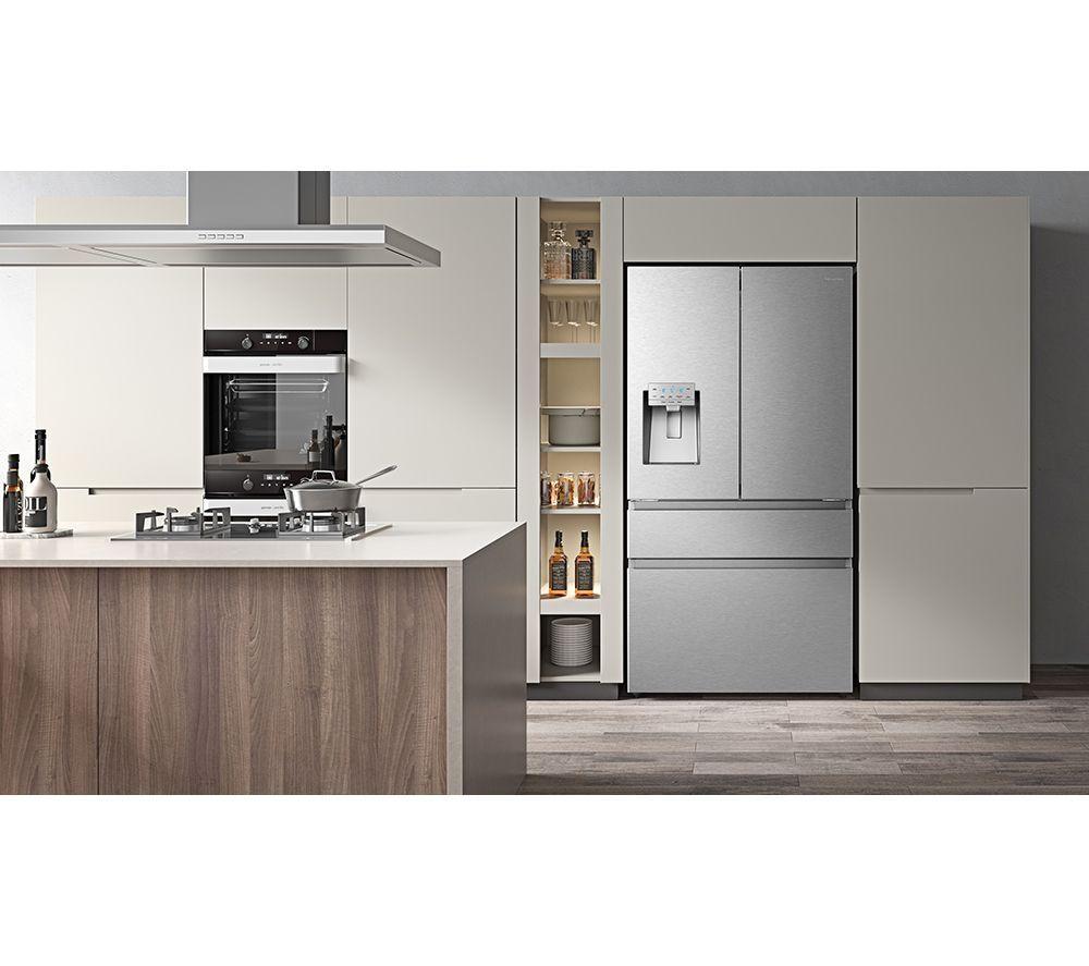 Frigorífico combi inteligente HISENSE PureFlat RF728N4SASE - Acero Inoxidable