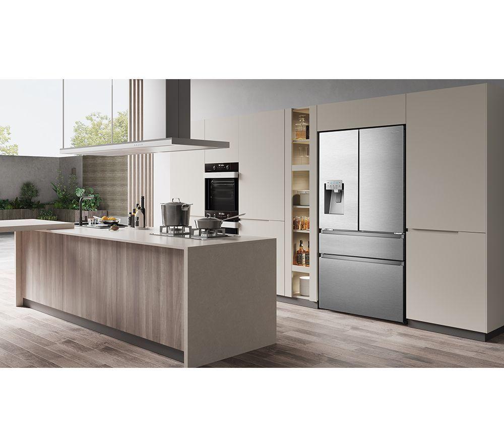 Frigorífico combi inteligente HISENSE PureFlat RF728N4SASE - Acero Inoxidable