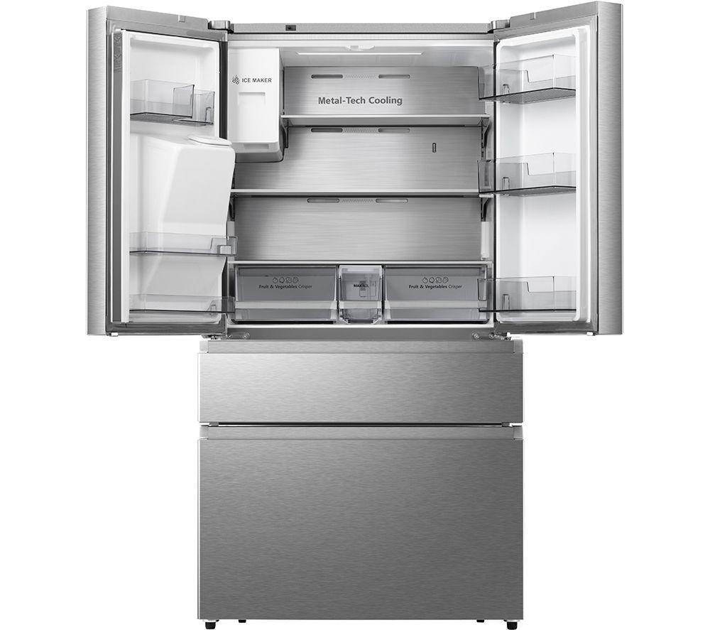 Frigorífico combi inteligente HISENSE PureFlat RF728N4SASE - Acero Inoxidable