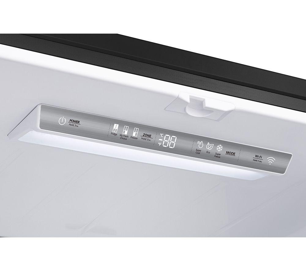 Frigorífico combi inteligente HISENSE PureFlat RQ758N4SWFE - Acero inoxidable negro