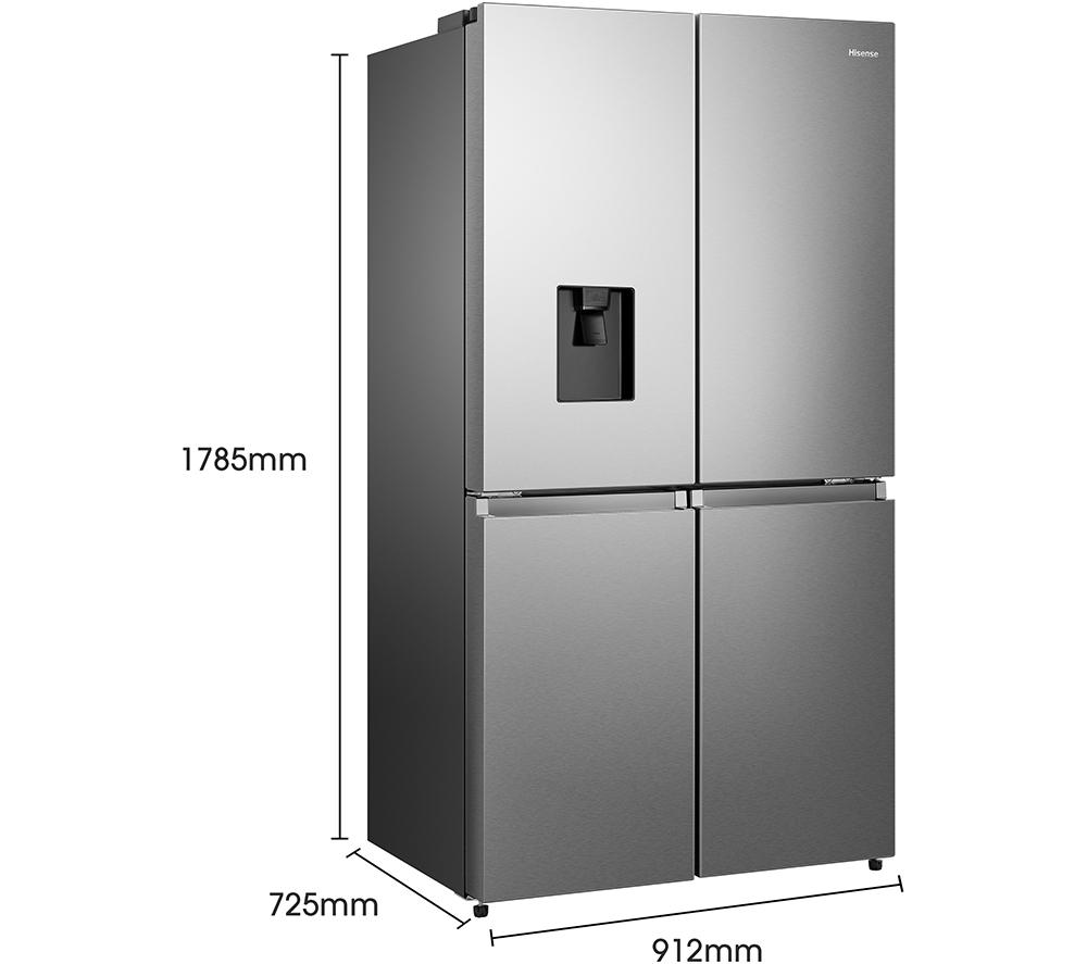 Frigorífico Americano Hisense RQ758N4SWSE PureFlat - Acero Inoxidable