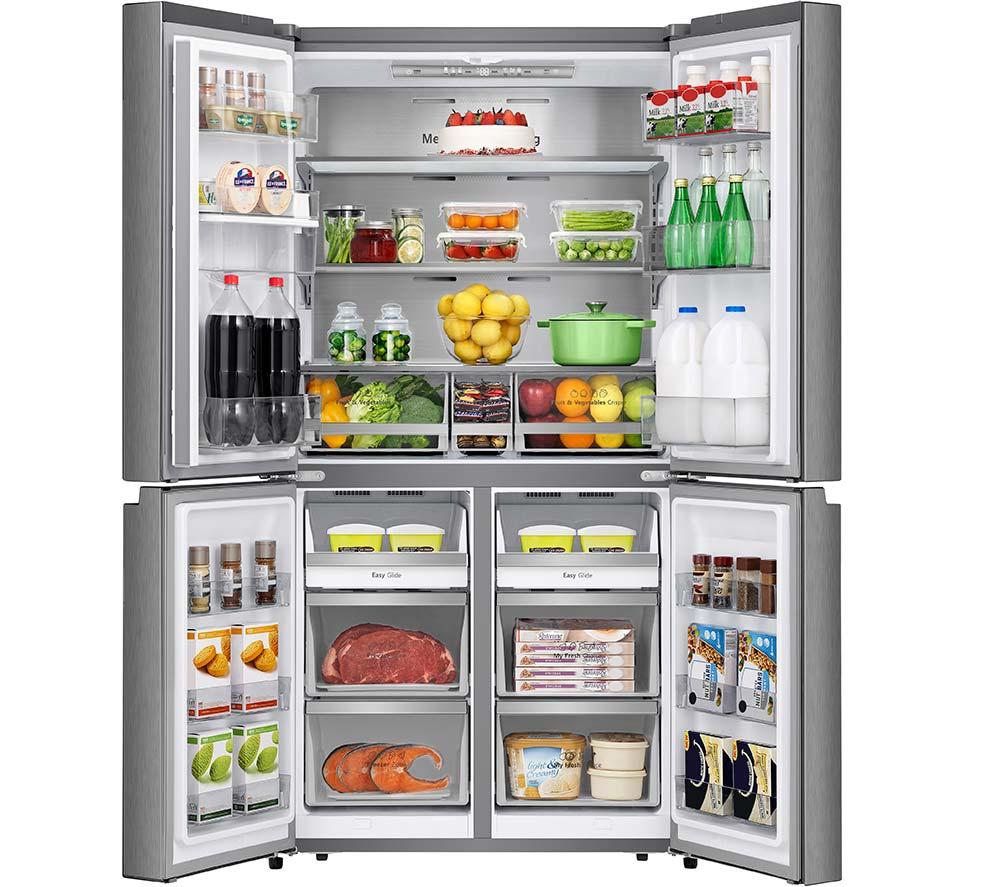 Frigorífico Americano Hisense RQ758N4SWSE PureFlat - Acero Inoxidable