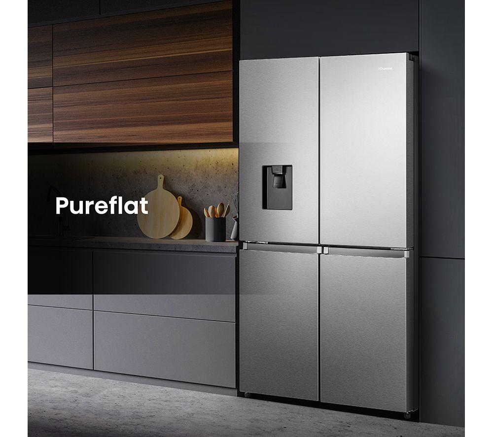 Frigorífico Americano Hisense RQ758N4SWSE PureFlat - Acero Inoxidable