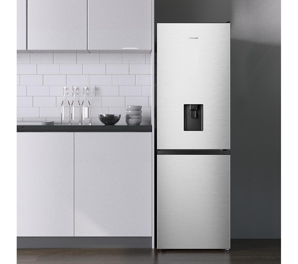 HISENSE RB390N4WCE Frigorífico Combi 60/40 - Acero Inoxidable