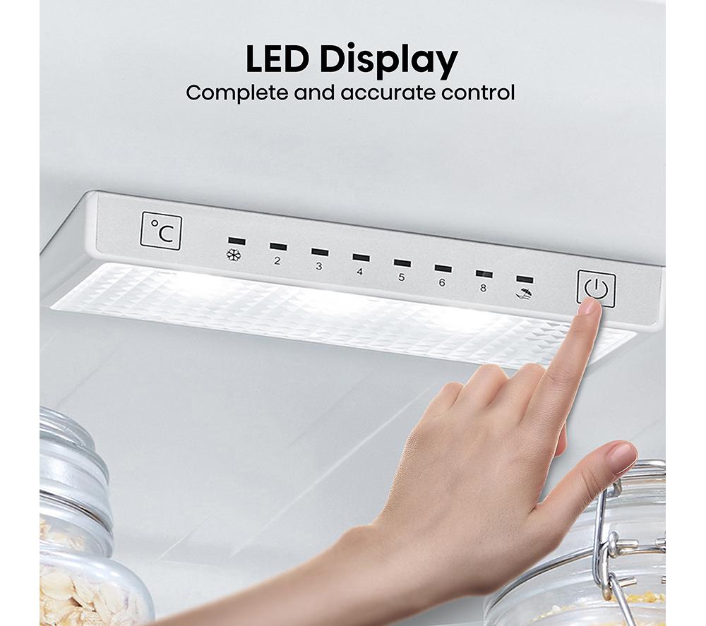 HISENSE RB390N4WCE Frigorífico Combi 60/40 - Acero Inoxidable