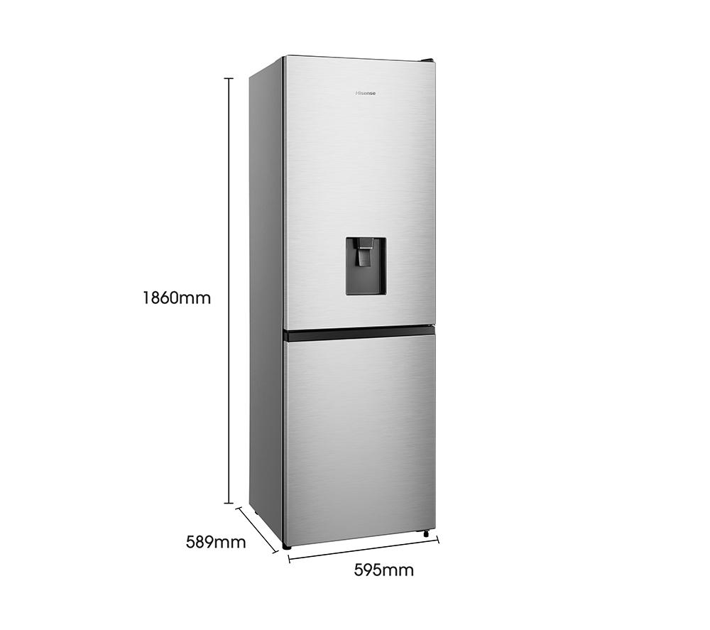 HISENSE RB390N4WCE Frigorífico Combi 60/40 - Acero Inoxidable
