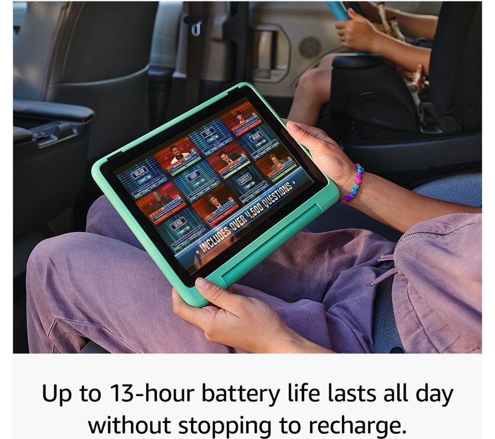 AMAZON Fire HD10 Kids Pro 10.1” (ages 6-12) Tablet (2023) – 32 GB, Happy Day