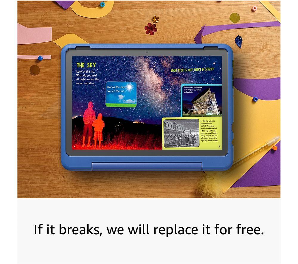 AMAZON Fire HD10 Kids Pro 10.1” (6-12 Jahre) Tablet (2023) – 32 GB, Happy Day