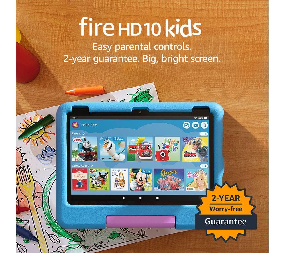 AMAZON Fire HD10 Kids 10.1” (edades 3-7) Tablet (2023) – 32 GB, Azul