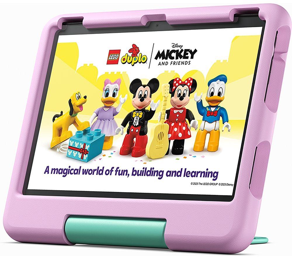 AMAZON Fire HD10 Kids 10.1” (ages 3-7) Tablet (2023) – 32 GB, Pink