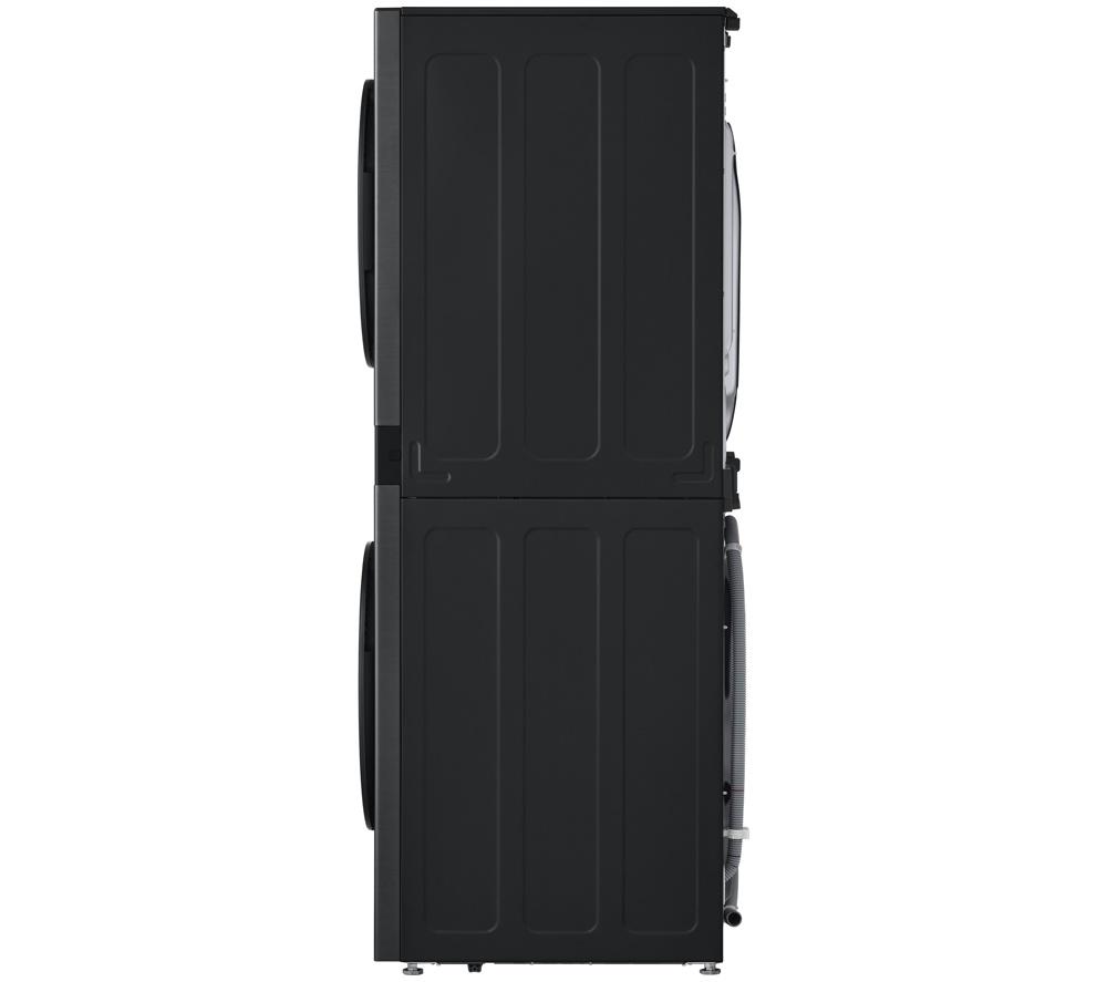 LG WashTower WT1210BBTN1 WiFi-enabled 12 kg Washer Dryer - Black