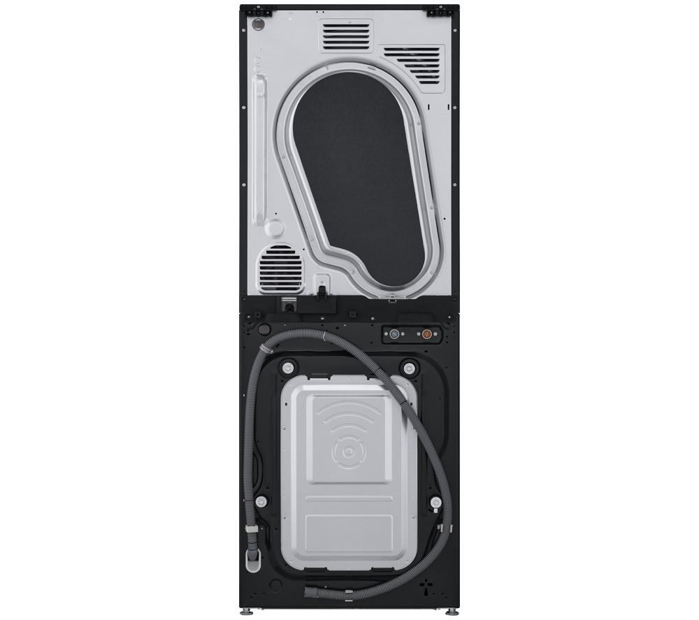 LG WashTower WT1210BBTN1 WiFi-enabled 12 kg Washer Dryer - Black