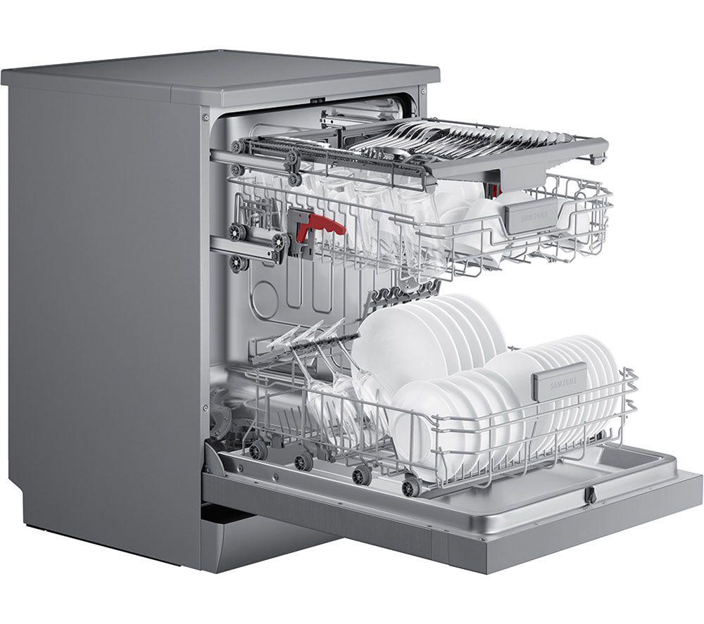 SAMSUNG Series 7 DW60CG550FSREU Full Size Dishwasher - Stainless Steel